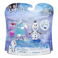 Hasbro E0232 Игровой набор Холодное сердце Маленькое королевство "Зимняя рыбалка Олафа"
