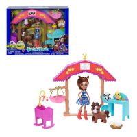 Mattel GJX23 Энчантималс Игровой набор Детский сад для жеребят с куклой Хейди Хорс