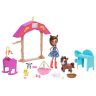 Mattel GJX23 Энчантималс Игровой набор Детский сад для жеребят с куклой Хейди Хорс