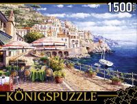 Konigspuzzle АЛК1500-8490 Пазл Сун Сэм Парк Город Амальфи, 1500 элементов