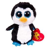 AB toys M0044 Мягкая игрушка Пингвин черный, 15 см