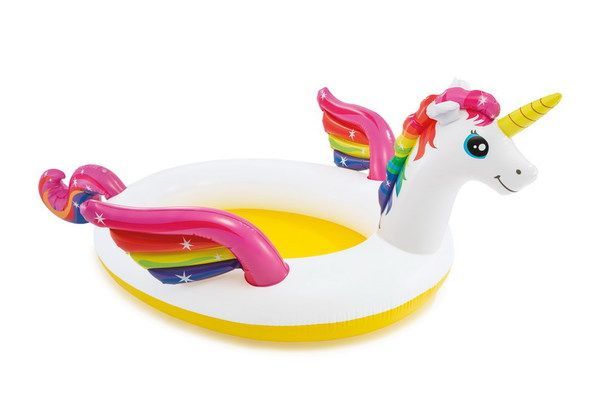 INTEX int57441NP Бассейн детский с фонтаном "Мистический единорог", 2+