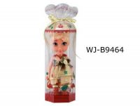 JUNFA QJ086B Кукла-мини "Эмили" в прозрачной коробочке, 16,5см