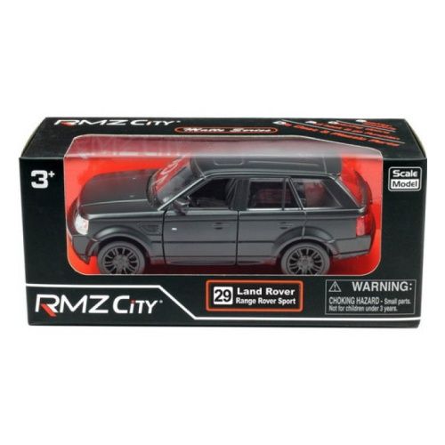 RMZ City 554007M Машина металлическая Range Rover Sport, 1:32, черный матовый цвет