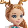 Mattel GNP17 Энчантималс Игровой набор Кукла Рейни Оленни и семья