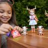 Mattel GNP17 Энчантималс Игровой набор Кукла Рейни Оленни и семья