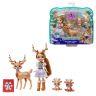 Mattel GNP17 Энчантималс Игровой набор Кукла Рейни Оленни и семья