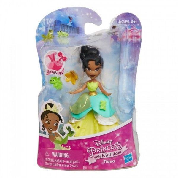 Hasbro B7154 Кукла Принцесса Дисней Маленькое королевство Тиана, 8 см