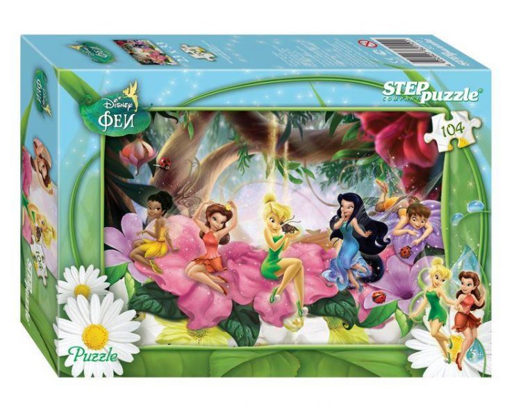 Step Puzzle 82110 Пазл Феи Дисней, 104 детали