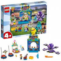 Lego Toy Story 10770 Конструктор Лего История игрушек 4 "Парк аттракционов Базза и Вуди", 230 деталей