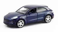 RMZ City 554049-BLU Машина металлическая Porsche Macan S 2019, 1:32, цвет синий