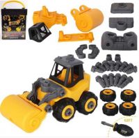 ABtoys (АБтойс) C-00363 Машинка-конструктор ABtoys Спецтехника "Строительная техника" Каток, с отверткой
