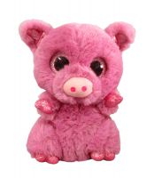ABtoys M0055 Мягкая игрушка Свинка розовая, 15 см