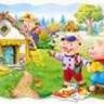 Castorland C30-03051 Пазл Три поросенка, 30 деталей