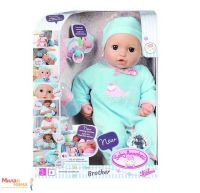 Zapf Creation Baby Annabell 794-654 Бэби Аннабель Кукла-мальчик многофункциональная, 46 см