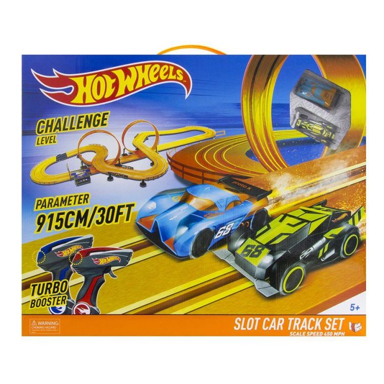 KidzTech 83130 Гоночный трек Hot Wheels 915 см, на батарейках