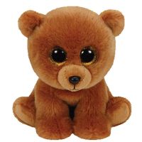 TY 42109 Beanie Babies Мягкая игрушка Бурый мишка Brownie, 15 см