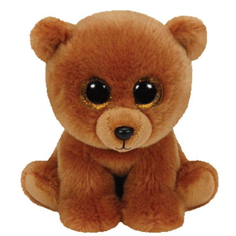 TY 42109 Beanie Babies Мягкая игрушка Бурый мишка Brownie, 15 см