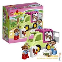 Lego Duplo 10586 Конструктор Лего Дупло Фургон с мороженым, 11 деталей