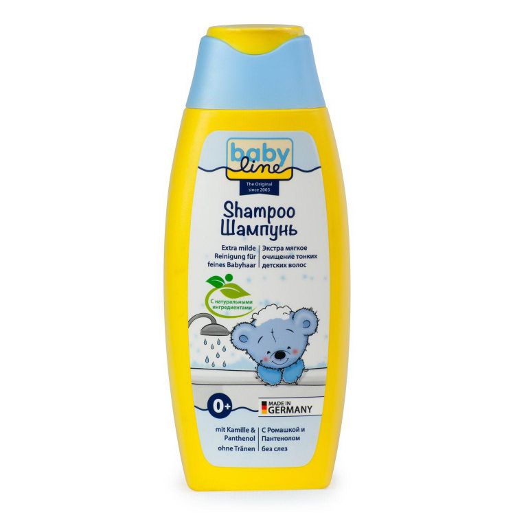 BABYLINE 3001975 Шампунь Baby Line детский с ромашкой и пантенолом 250 мл