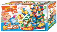 Bauer 313 Фикси-конструктор, 214 элементов (Нолик+Симка)