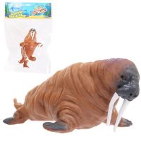 ABtoys (АБтойс) PT-01713 Фигурка Abtoys Юный натуралист Морские обитатели Морж, термопластичная резина