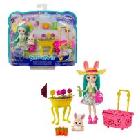 Mattel GJX32 Энчантималс Игровой набор Летний сад Банни Блумс