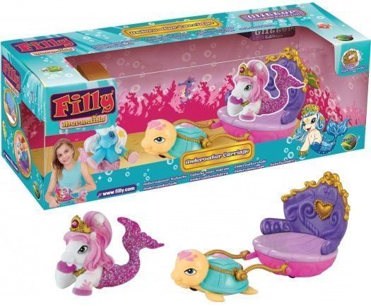 Dracco M200038 Filly Игровой набор русалочки Филли Подводный экипаж с черепахой