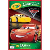 Crayola 04-0126 Большая раскраска Тачки 3
