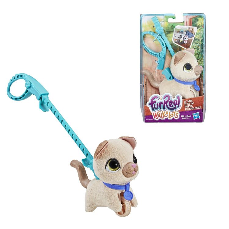 Hasbro E4766 FurRealFrends Маленький питомец на поводке, котенок