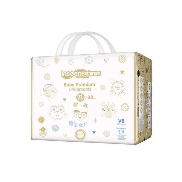 INSEENSE InsV8-38 Трусики-подгузники INSEENSE PREMIUM V8 (12-17кг) 38шт ХL INSEENSE InsV8-38 Трусики-подгузники INSEENSE PREMIUM V8 (12-17кг) 38шт ХL