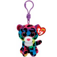 TY 35012 Beanie Boo's Брелок плюшевый Леопард Dotty, 12 см