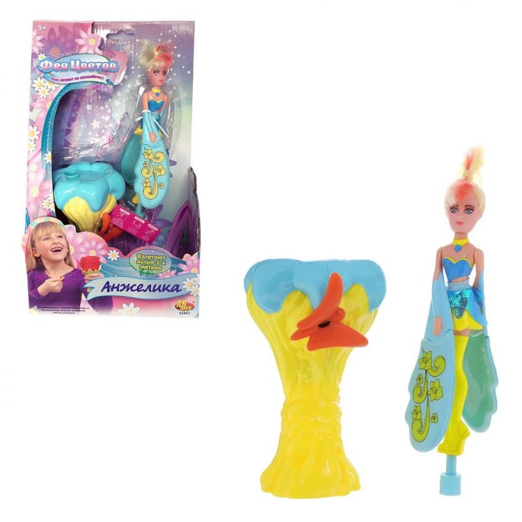 AB toys 52451 Кукла Фея цветов Анжелика с запускающим устройством