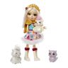 Mattel GJX46 Энчантималс Игровой набор Кукла Одель Совуни и семья
