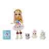 Mattel GJX46 Энчантималс Игровой набор Кукла Одель Совуни и семья