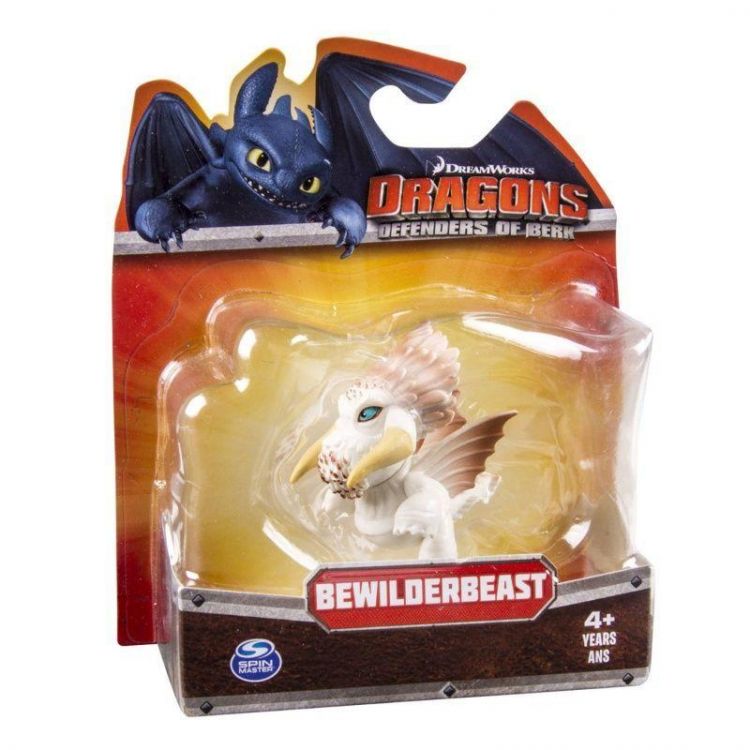 Spin Master 66551 Dragons 2 Мини-фигурка дракона Bewilderbeast (Ледяной дракон)