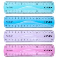 Hatber RL-067310 Линейка гибкая Hatber X-Flex 15см