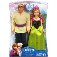 Mattel BDK35 Принцессы Дисней - Холодное сердце, Анна и Кристоф, 28 см