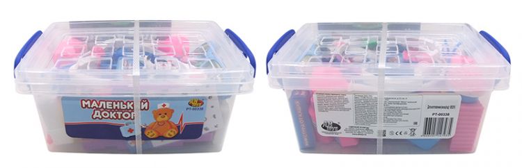 ABtoys (АБтойс) PT-00338пц (PT-00092) Маленький доктор. Набор доктора, 26 предметов, в чемодане