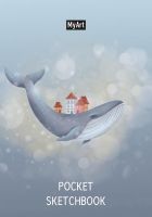 Проф-Пресс 44251-8 Блокнот Проф-пресс Скейтчбук Pocket Кит 48 листов