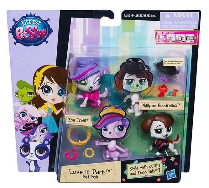 LPS A8533 Игровой набор 2 модницы-зверюшки Зои и Филипп
