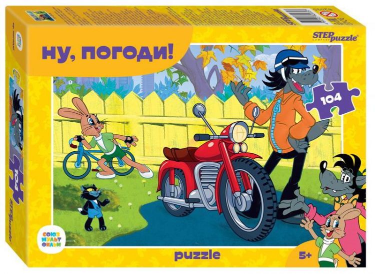 СТЕП ПАЗЛ 82035 Пазл STEP puzzle Ну, погоди! 104 элемента СТЕП ПАЗЛ 82035 Пазл STEP puzzle Ну, погоди! 104 элемента