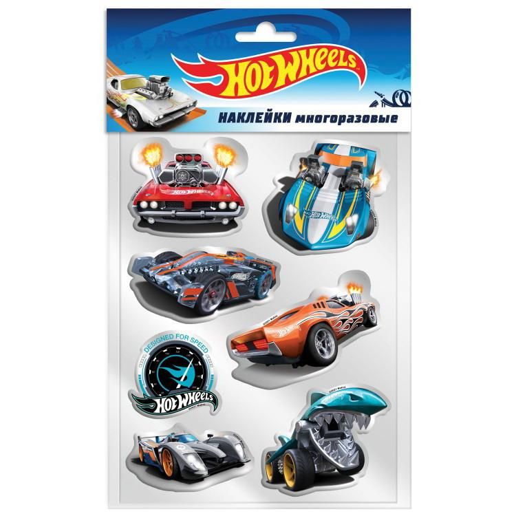 ND Play 295089 Наклейки ND Play Хот Вилс дизайн 1, гелевые ND Play 295089 Наклейки ND Play Хот Вилс дизайн 1, гелевые