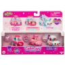 Moose 57138 Машинки Cutie Car S3 с мини-фигурками Шопкинс Время для чая