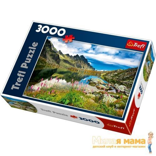 Trefl 33031 Пазл Пруд в Татрах, Словакия, 3000 деталей