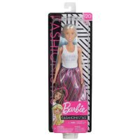 Mattel FXL53 Кукла Mattel Barbie из серии Игра с модой Блондинка с синими прядями