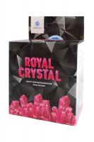 Intellectico 518бр Набор для опытов Intellectico Royal Crystal кристалл розовый