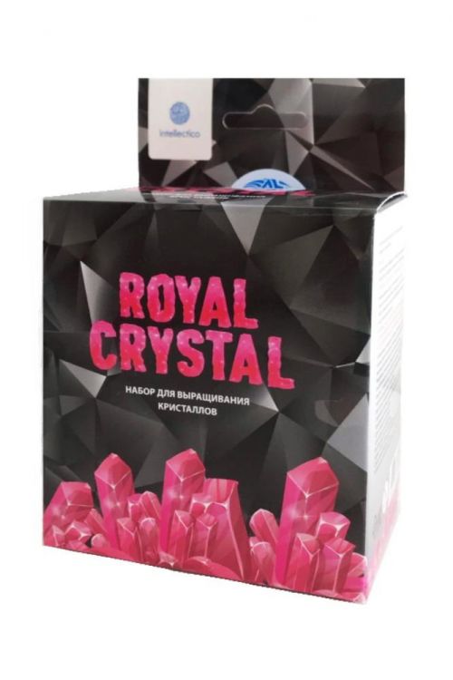 Intellectico 518бр Набор для опытов Intellectico Royal Crystal кристалл розовый Intellectico 518бр Набор для опытов Intellectico Royal Crystal кристалл розовый