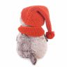 BUDI BASA Ks19-075 Мягкая игрушка Кот Басик в вязаной шапке и шарфе, 19 см