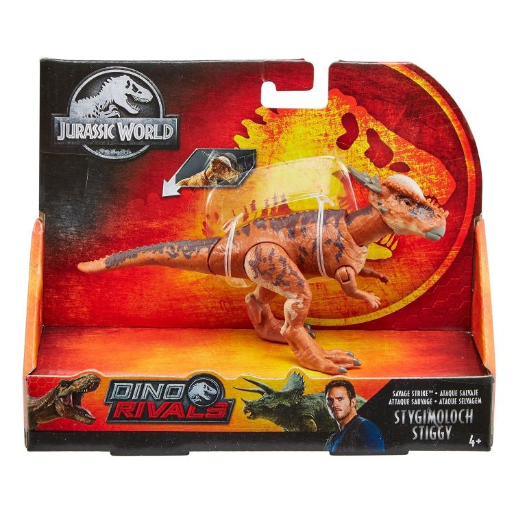 Mattel GCR58 Jurassic World Фигурка базовая Динозавр Стигимолох Стигги